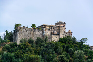 Fototapeta na wymiar Castello Brown, Portofino, Ligurien, Italien