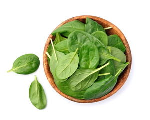 Fresh spinach salad