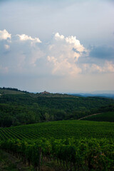 Landschaft der Toskana, Italien