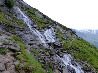 Obraz premium Berlin high path, Zillertal Alps in Tyrol, Austria