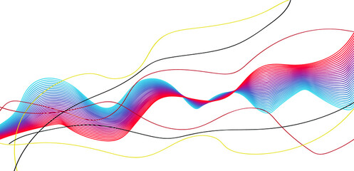 abstract colorful background. wavy background