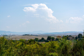 Landschaft der Toskana, Italien