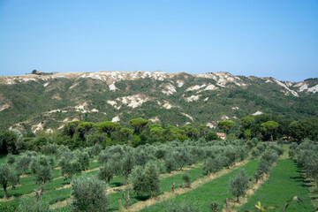 Landschaft der Toskana, Italien