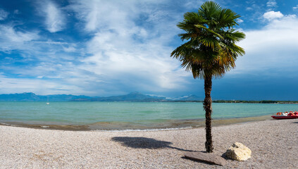 Gardasee, Lombardei, Italien