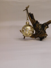 christmas decoration on a white background