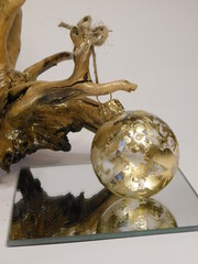 christmas balls on the tree