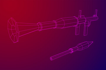 Anti-tank rocket propelled grenade launcher - RPG 7