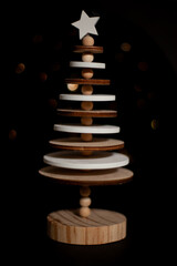 Wooden Christmas tree