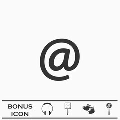E-mail icon flat