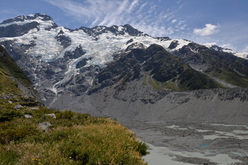 View from Kea Point in Mt. Cook National Park