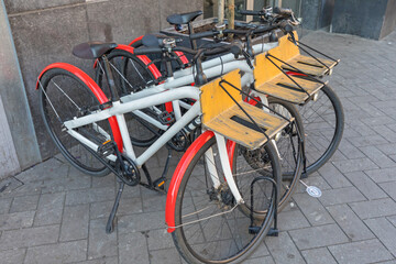 Bicycles Front Rack Amsterdam