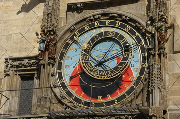 Obraz premium the astronomical clock of prague