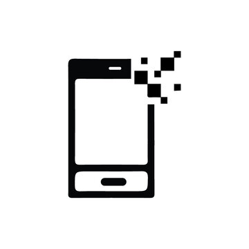 Smartphone touchscreen icon concept