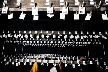 wardrobe With Numbered Hooks