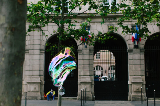 Bubble on Street