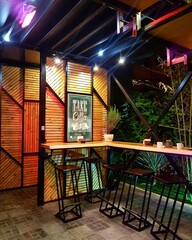 interior of a restaurant