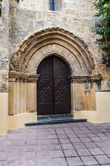 Obraz premium The church of Saint Michael (Parroquia San Miguel) at Plaza de San Miguel is one of the so-called Fernandina churches located in Cordoba, Spain.