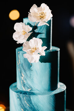 Art wedding cake