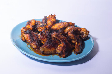 Honey Barbecue glazed chicken wings
food, honey, barbecue, fried, sauce, fast, appetizer, glazed, american, roasted, meat, cuisine, chicken, spicy, bar, bbq, meal, fresh, closeup, delicious, dinner, h