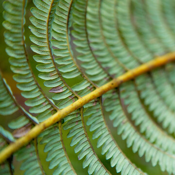 Close up of leaves growing on plant