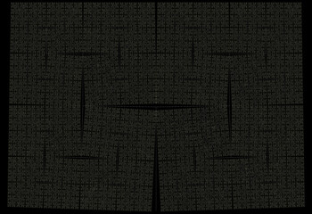 3D illustration of abstract fractal for creative design