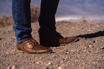 walking in the dessert