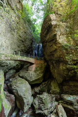 中津渓谷 雨竜の滝
