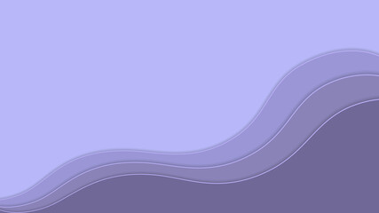 Beautiful violet-blue background in the style of paper cat.