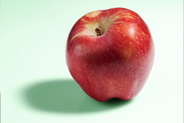 Ripe juicy red Apple