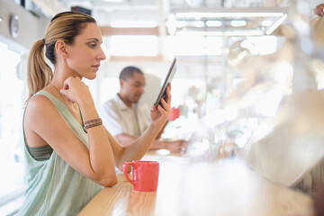People in coffee shop