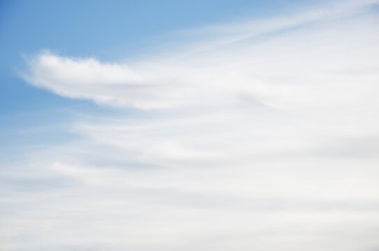 Cloudscape on blue sky