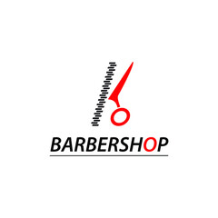 Scissors icon.modern design.vector illustration.barber.barber logo. barbershop. barbershop logo