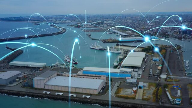 港湾とネットワーク　スマート漁業