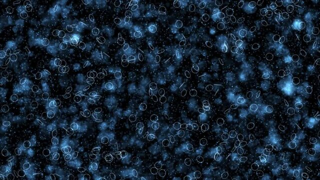 power energy rotating atom cell element background