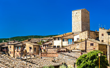 San Gimignano, UNESCO world heritage in Tuscany, Italy