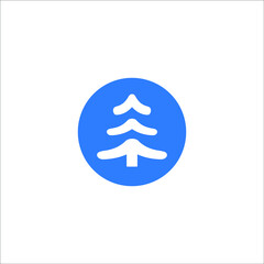 logo leaft icon templet vector