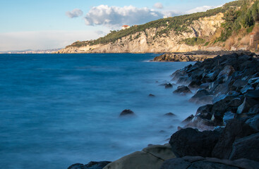 spiaggia effetto seta
