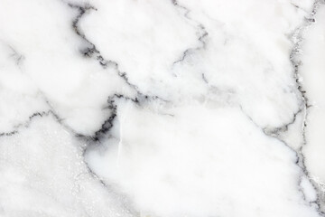 White marble texture background pattern with high resolution.
