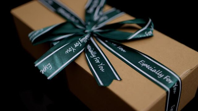 Wrapped Gift Box especially for you writing on it