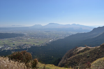 Sea of ​​clouds in Aso seen from Sensuikyo [December]