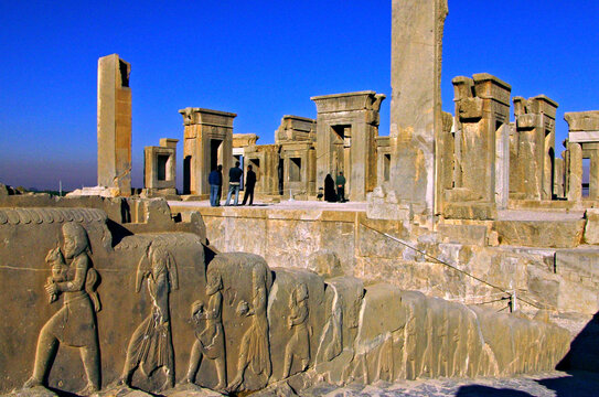 Ruínas da cidade Persépolis. Irã