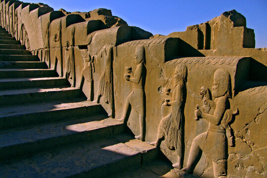 Ruínas da cidade Persépolis. Irã
