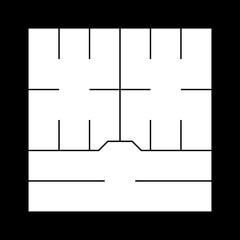家紋　角字　の　埜