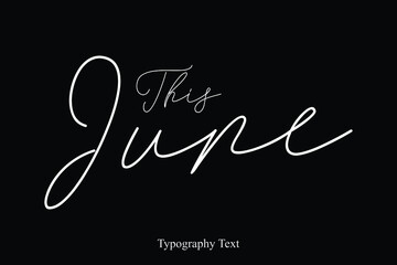 Handwritten Cursive Calligraphy Typescript