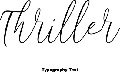 Hand Lettering  Calligraphy Typescript Phrase