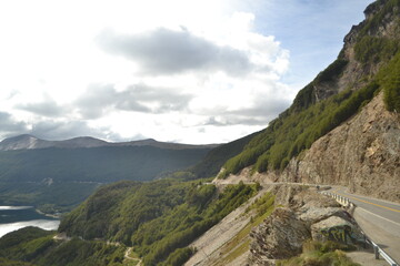 landscape in the mountains