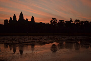 Amanecer en Agkor Wat 