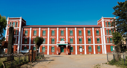 Tansen Durbar also known as Palpa Durbar is a grand palace in the town of Tansen, Nepal. 