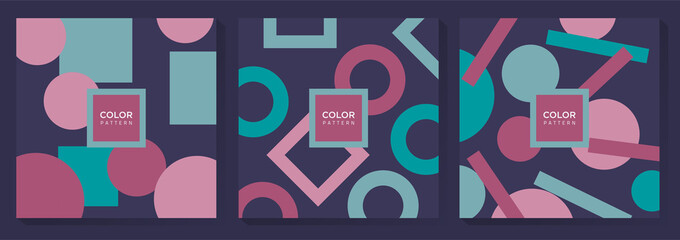 Colorful Purple Pattern