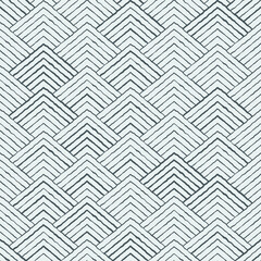 Handmade geometric seamless pattern